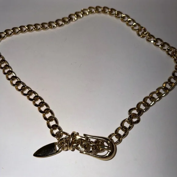 Vintage Gold-Tone Chain Link Belt, Sz XS-SM Could Wear As A Necklace - Picture 5 of 11